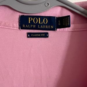 Ralph Lauren Polo size large men classic fit.